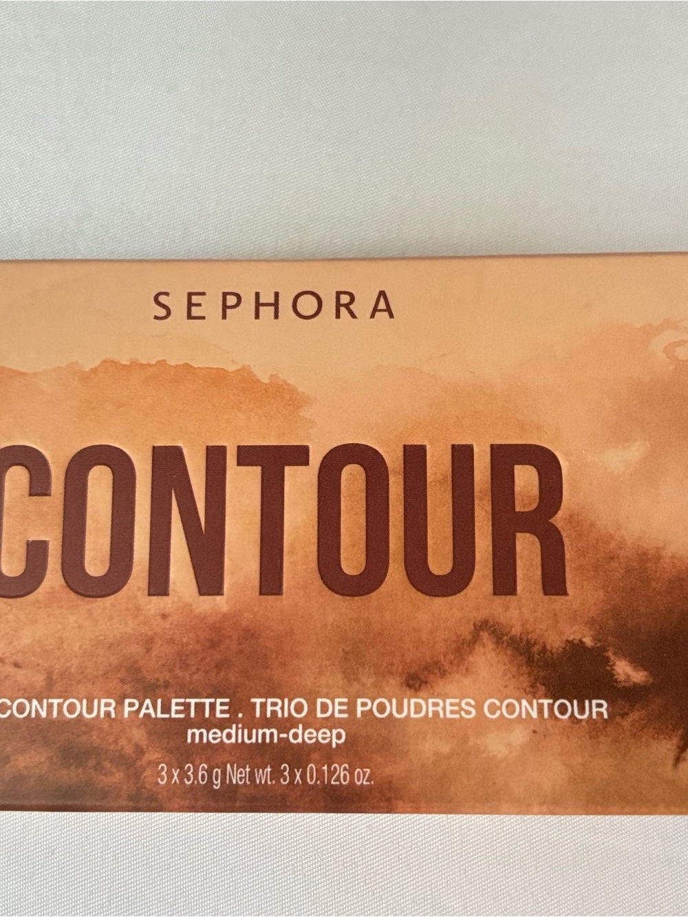 Sephora Medium Deep Contour Palette Soft Glam Makeup Bronze Sculpt New/Sealed